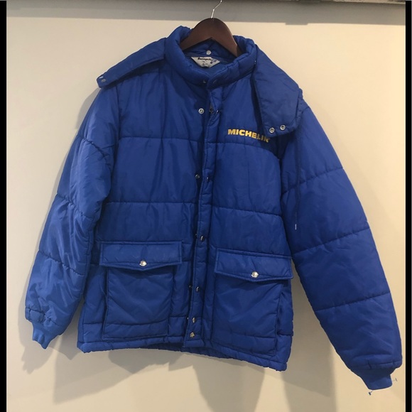 Vintage Michelin swingster mens winter coat jacket